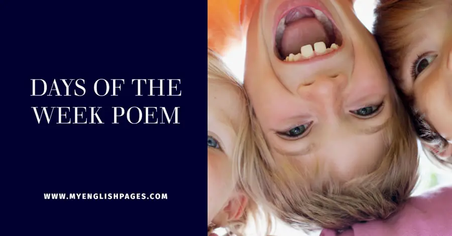 Days Poem - Days of the Week Poem