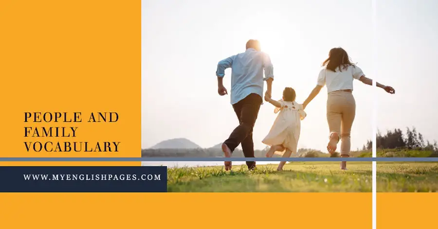 People and Family Vocabulary
