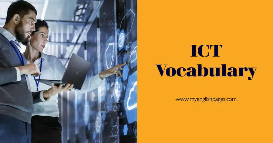 ICT Vocabulary List