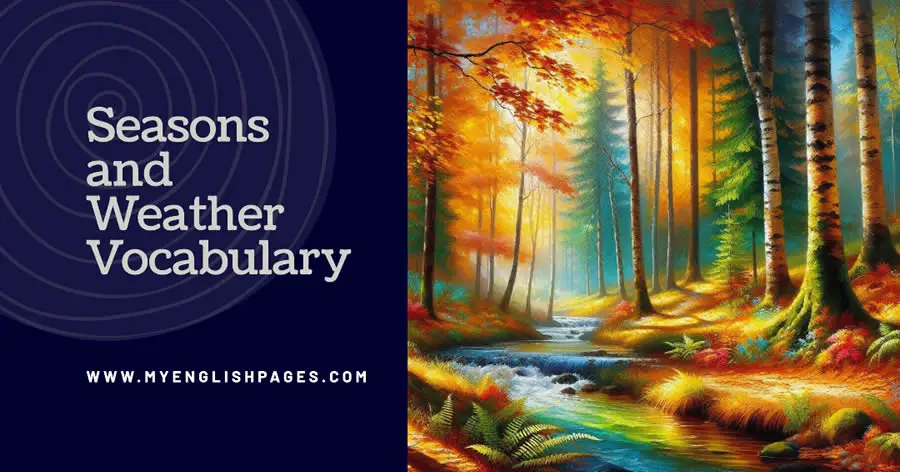 Seasons and Weather Vocabulary