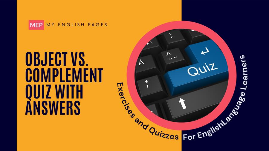 Object vs Complement Quiz with Answers
